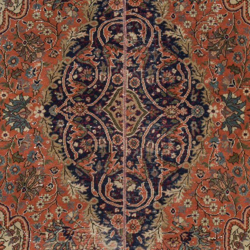 Vintage Turkish Hand-Knotted Runner - 3' 3" x 11' 6" (39" x 138") - K0091372