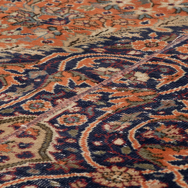 Vintage Turkish Hand-Knotted Runner - 3' 3" x 11' 6" (39" x 138") - K0091372