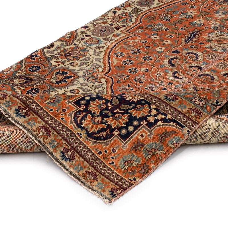 Vintage Turkish Hand-Knotted Runner - 3' 3" x 11' 6" (39" x 138") - K0091372
