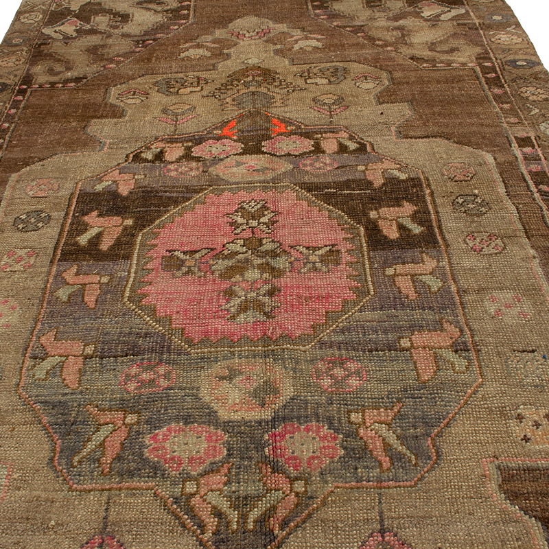 Vintage Turkish Hand-Knotted Rug - 5' 8" x 10' 2" (68" x 122") - K0091374