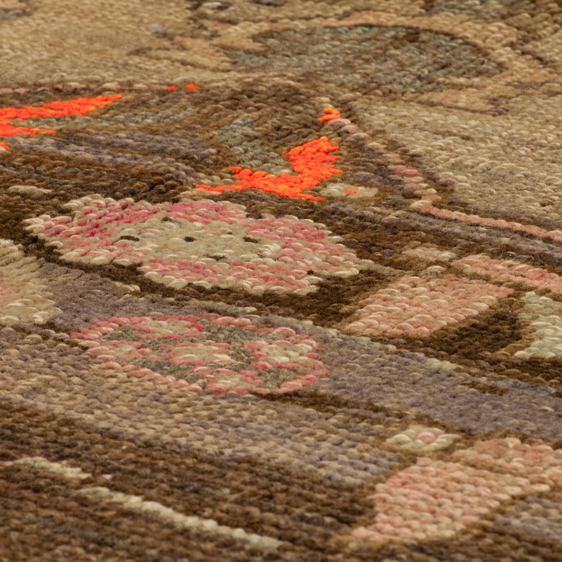 Vintage Turkish Hand-Knotted Rug - 5' 8" x 10' 2" (68" x 122") - K0091374