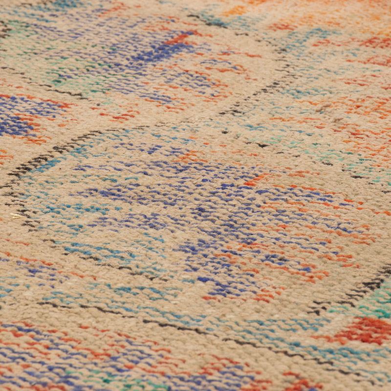 Alfombra Vintage Turca Anudada a Mano - 225 cm x 323 cm - K0091383