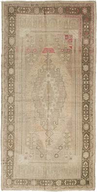 El Dokuma Vintage Hali - 155 cm x 297 cm