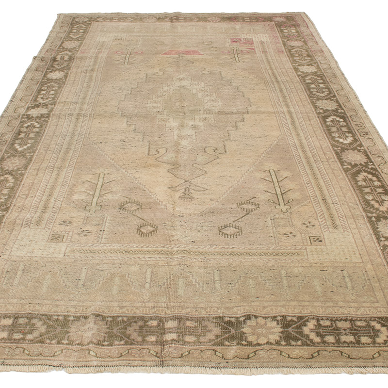 El Dokuma Vintage Hali - 155 cm x 297 cm - K0091384