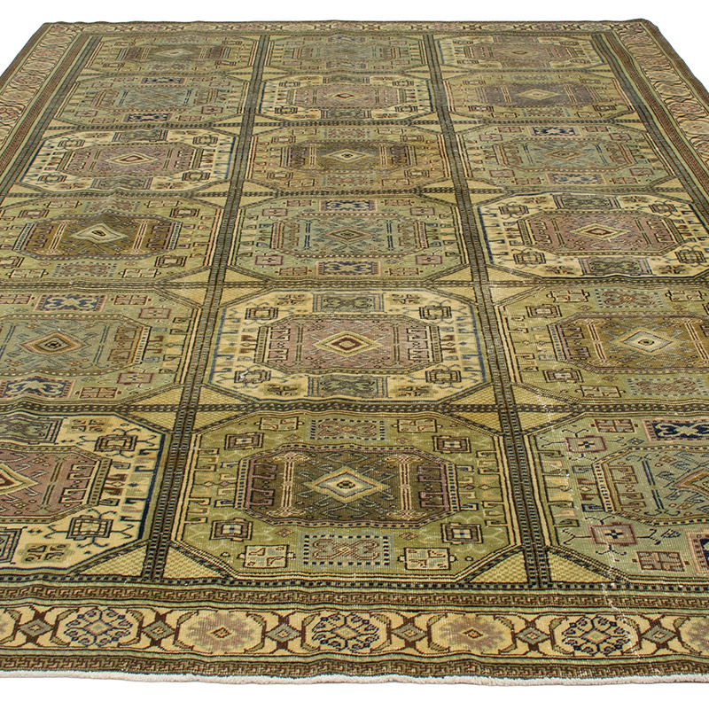 Vintage Turkish Hand-Knotted Rug - 6' 3" x 9' 4" (75" x 112") - K0091385