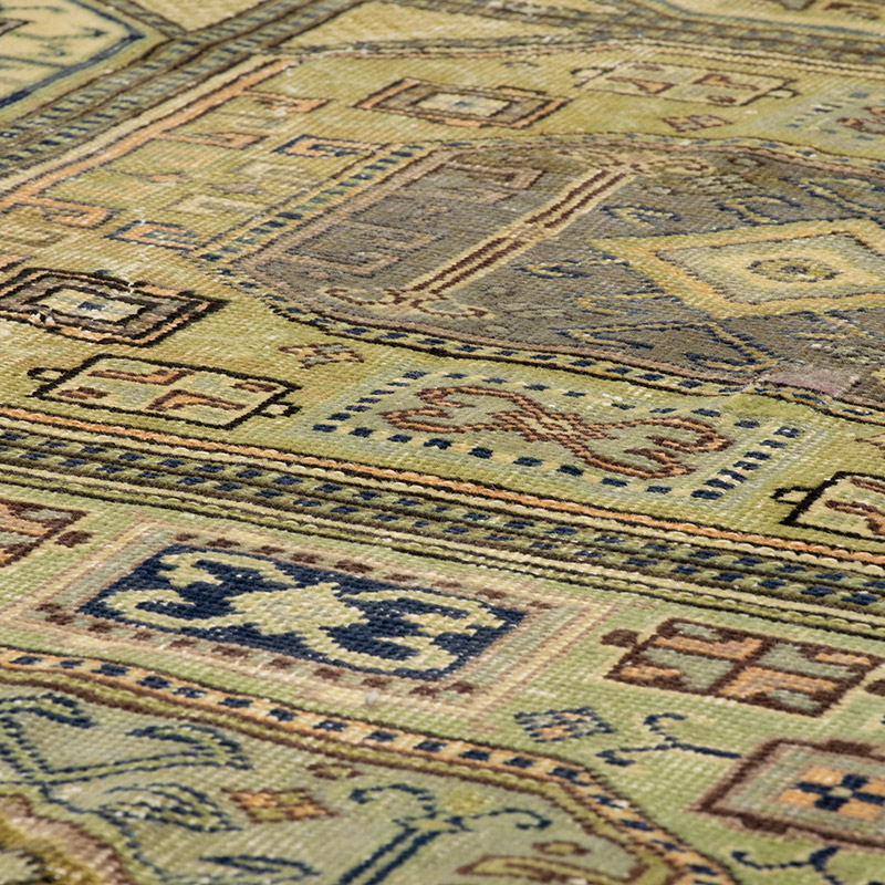 Vintage Turkish Hand-Knotted Rug - 6' 3" x 9' 4" (75" x 112") - K0091385
