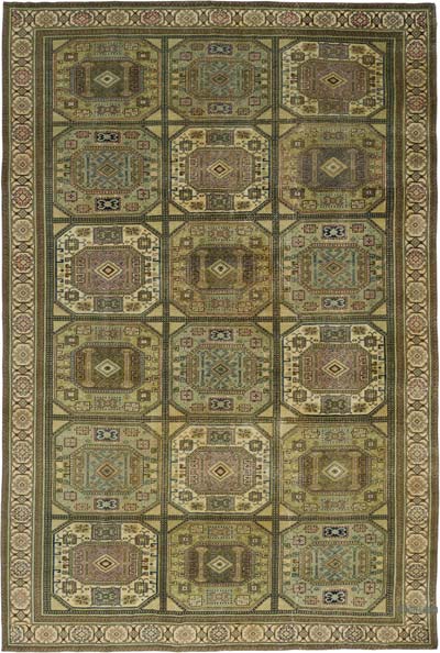 El Dokuma Vintage Hali - 191 cm x 285 cm