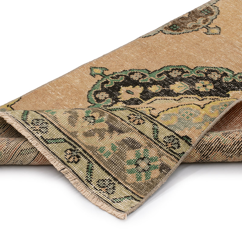 Vintage Turkish Hand-Knotted Runner - 2' 5" x 13'  (29" x 156") - K0091389