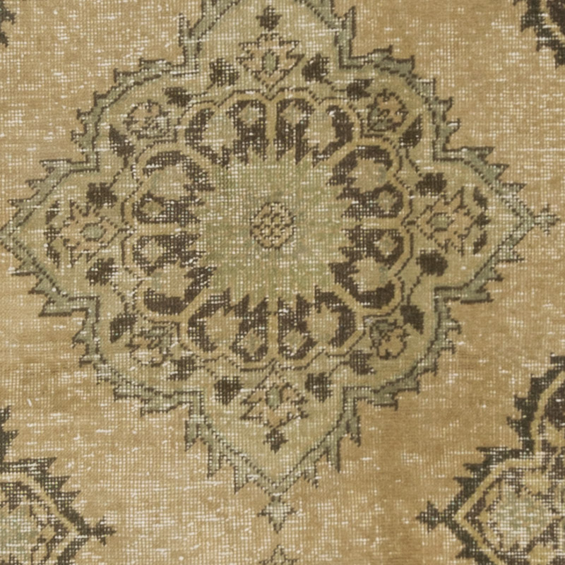 Vintage Turkish Hand-Knotted Runner - 2' 7" x 12' 8" (31" x 152") - K0091390