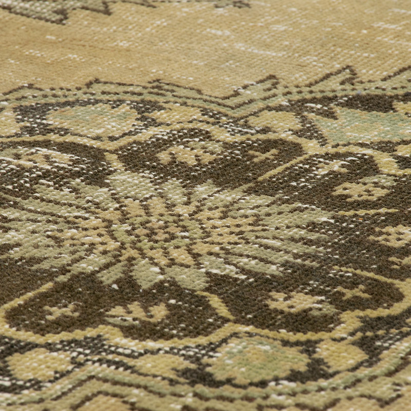 Vintage Turkish Hand-Knotted Runner - 2' 7" x 12' 8" (31" x 152") - K0091390