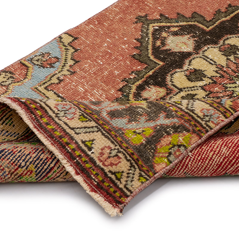 Vintage Turkish Hand-Knotted Runner - 2' 4" x 12' 9" (28" x 153") - K0091395