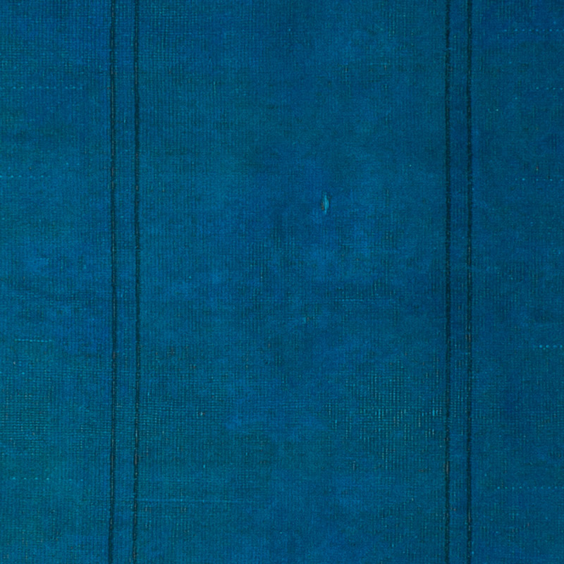 Over-dyed Vintage Hand-Knotted Turkish Runner - 2' 7" x 9' 6" (31" x 114") - K0091396