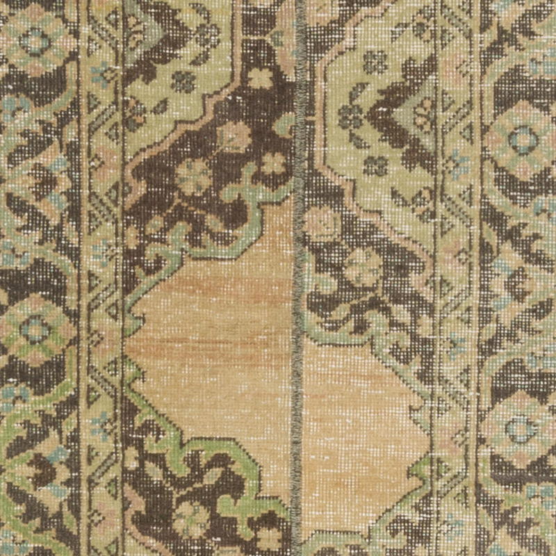 Vintage Turkish Hand-Knotted Runner - 2' 6" x 10'  (30" x 120") - K0091404