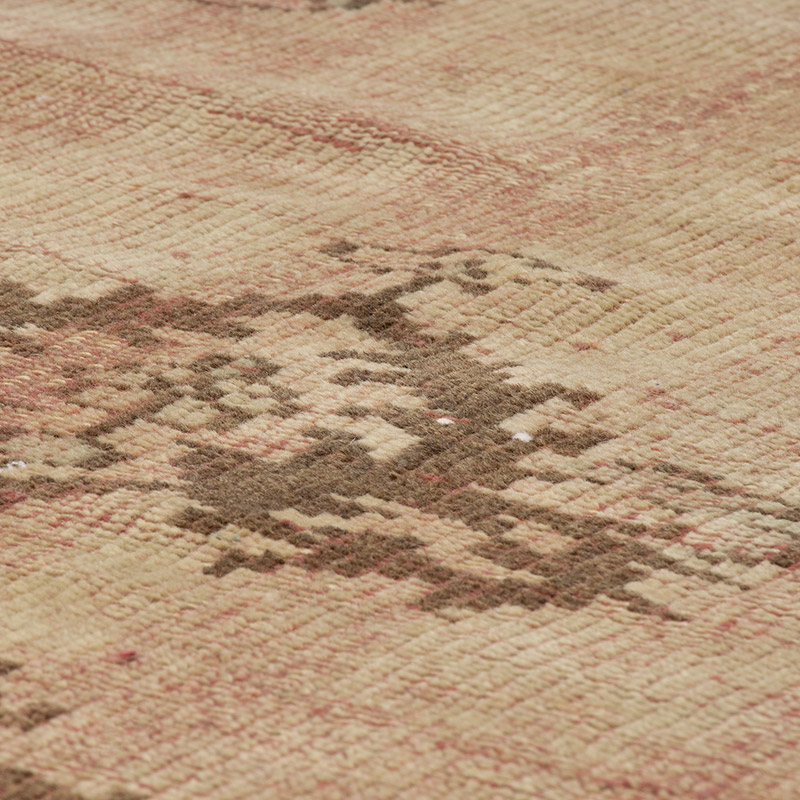Over-dyed Vintage Hand-Knotted Turkish Rug - 4' 4" x 8' 8" (52" x 104") - K0091406