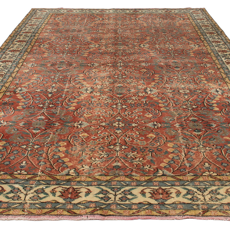El Dokuma Vintage Hali - 201 cm x 307 cm - K0091409