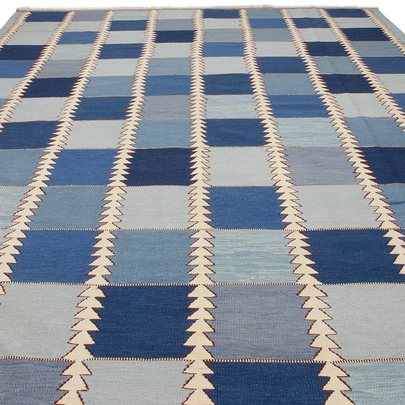 Yeni Kök Boya El Dokuma Kilim - 254 cm x 362 cm - K0091411