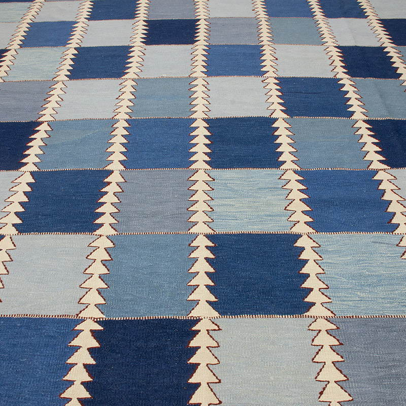 Yeni Kök Boya El Dokuma Kilim - 254 cm x 362 cm - K0091411