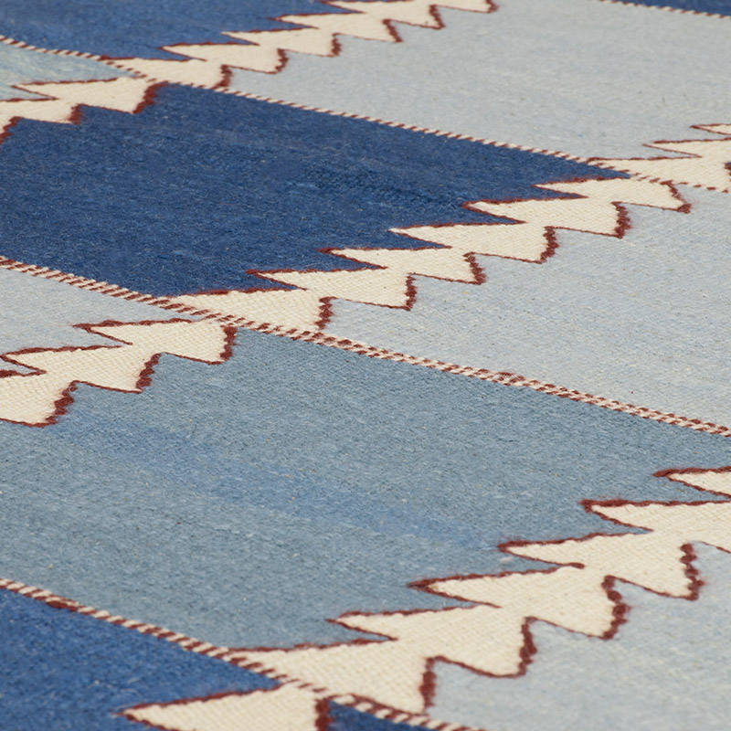Yeni Kök Boya El Dokuma Kilim - 254 cm x 362 cm - K0091411