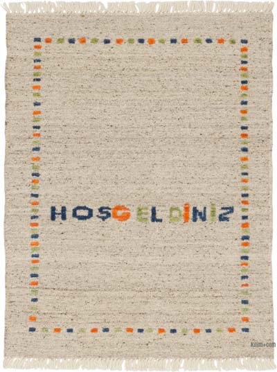 Yeni Kök Boya El Dokuma Kilim - 82 cm x 107 cm