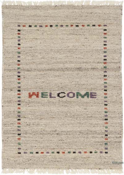 New Handwoven Turkish Kilim Rug - 2' 8" x 3' 8" (32" x 44")