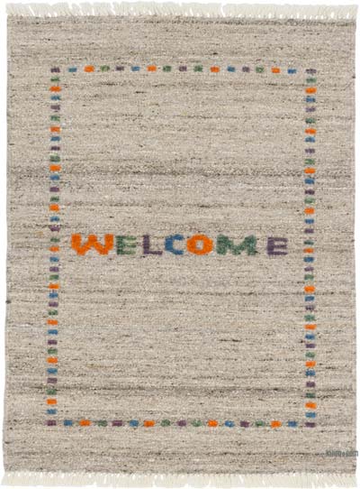 New Handwoven Turkish Kilim Rug - 2' 8" x 3' 6" (32" x 42")