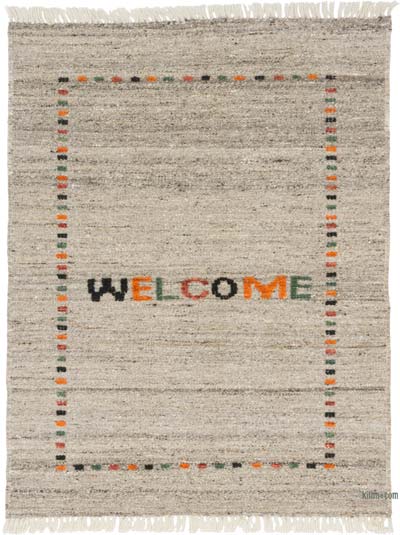Nueva Alfombra Turca Kilim - 89 cm x 114 cm