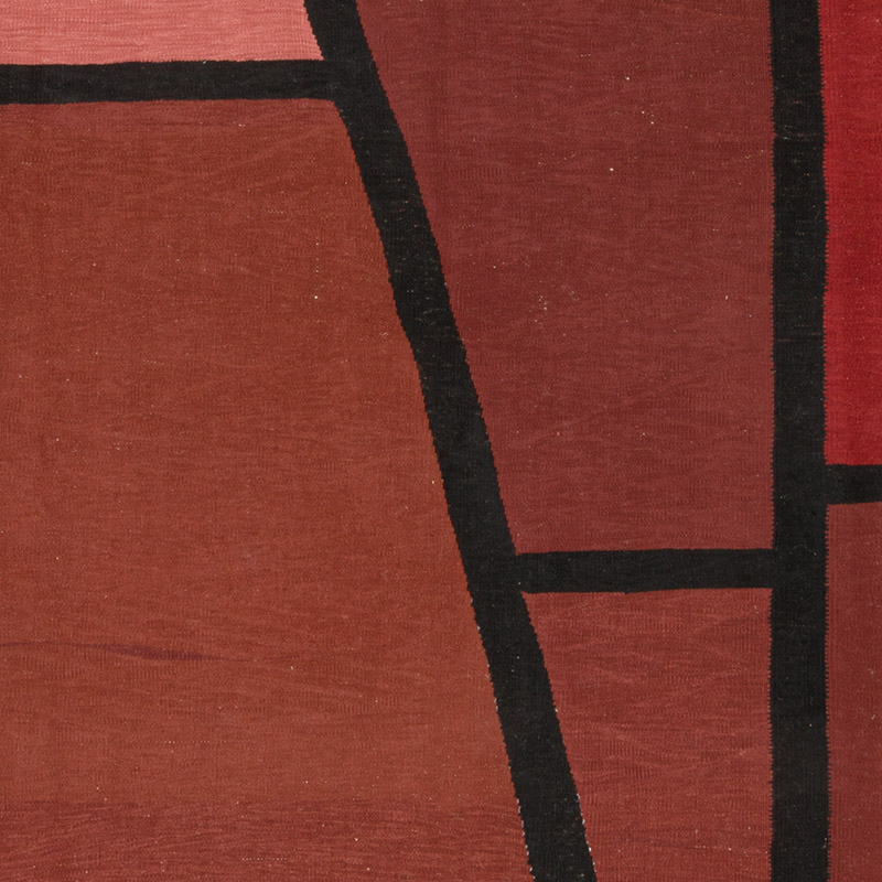 New Handwoven Turkish Kilim Rug - 8' 7" x 11' 4" (103" x 136") - K0091427