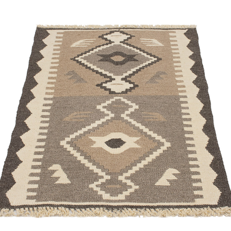 Yeni Kök Boya El Dokuma Kilim - 62 cm x 92 cm - K0091434
