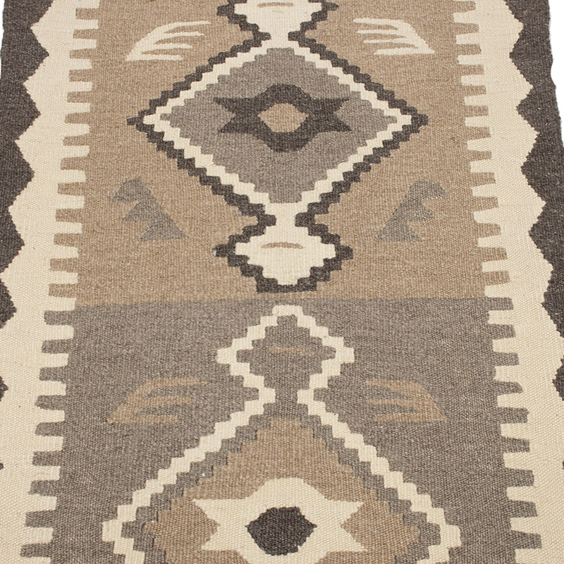 Yeni Kök Boya El Dokuma Kilim - 62 cm x 92 cm - K0091434