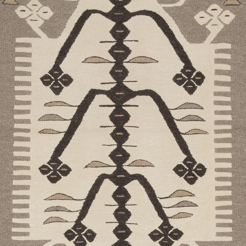 Yeni Kök Boya El Dokuma Kilim - 95 cm x 120 cm - K0091435