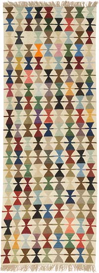 New Handwoven Turkish Kilim Runner