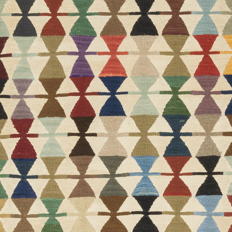 New Handwoven Turkish Kilim Runner - K0091436