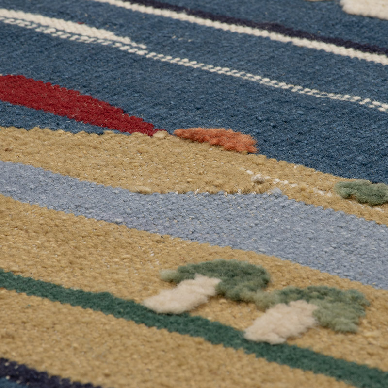 Nueva Alfombra Turca Kilim - 159 cm x 207 cm - K0091438