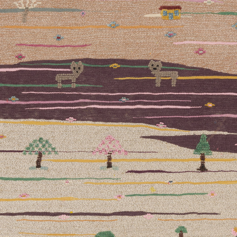 New Handwoven Turkish Kilim Rug - 107 cm x 182 cm - K0091441