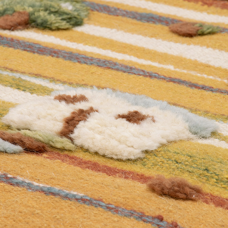 Yeni Kök Boya El Dokuma Kilim - 101 cm x 156 cm - K0091442