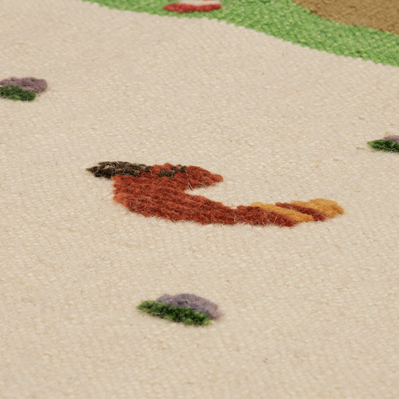 New Handwoven Turkish Kilim Rug - 6' 11" x 9' 11" (83" x 119") - K0091443