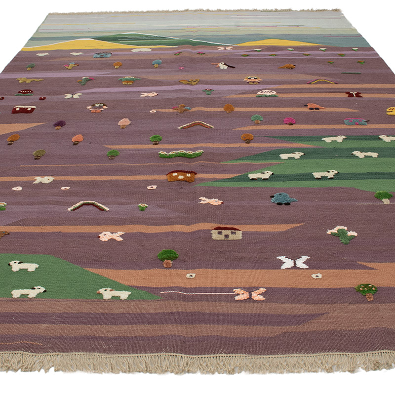 Nueva Alfombra Turca Kilim - 207 cm x 325 cm - K0091444