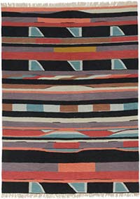 New Handwoven Turkish Kilim Rug - 6' 2" x 8' 5" (74" x 101")