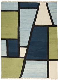New Handwoven Turkish Kilim Rug - 8' 3" x 11' 3" (99" x 135")