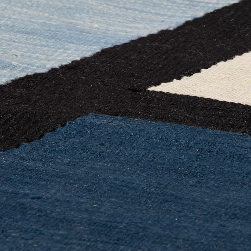 New Handwoven Turkish Kilim Rug - 8' 3" x 11' 3" (99" x 135") - K0091448