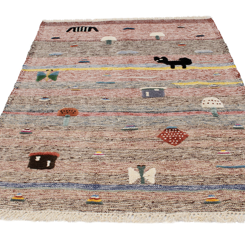 Yeni Kök Boya El Dokuma Kilim - 109 cm x 160 cm - K0091456