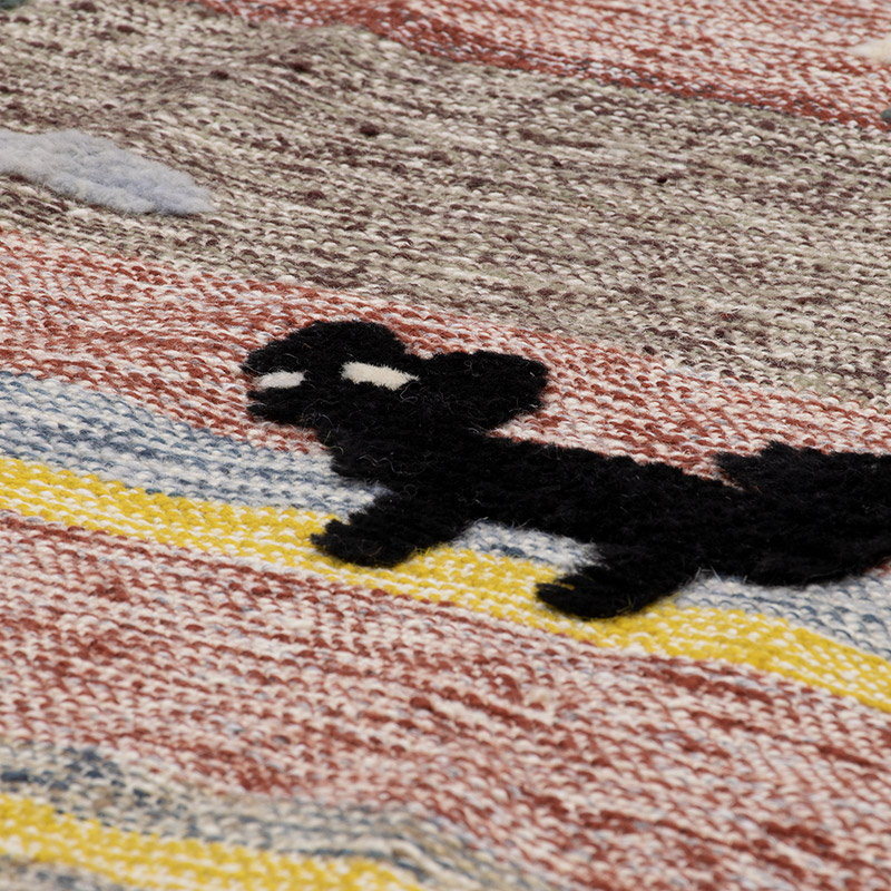 Yeni Kök Boya El Dokuma Kilim - 109 cm x 160 cm - K0091456