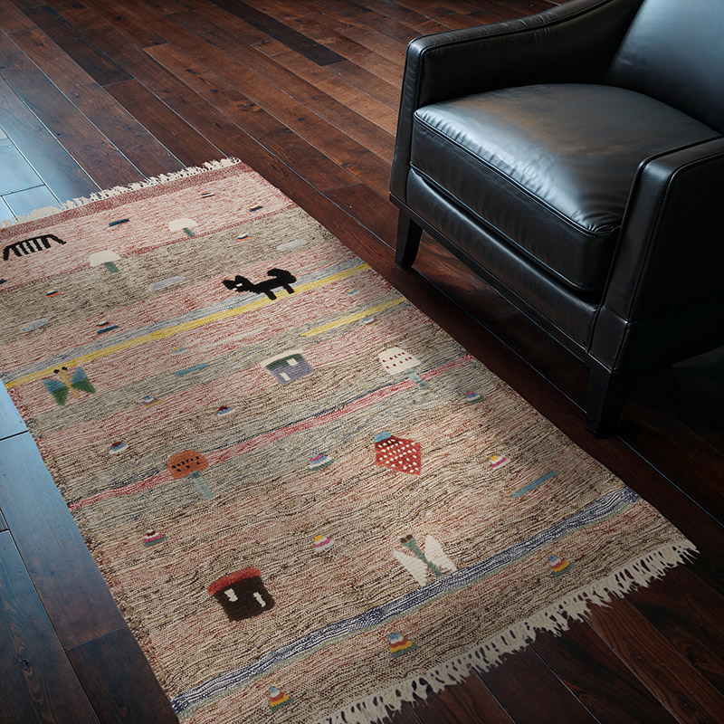 Yeni Kök Boya El Dokuma Kilim - 109 cm x 160 cm - K0091456