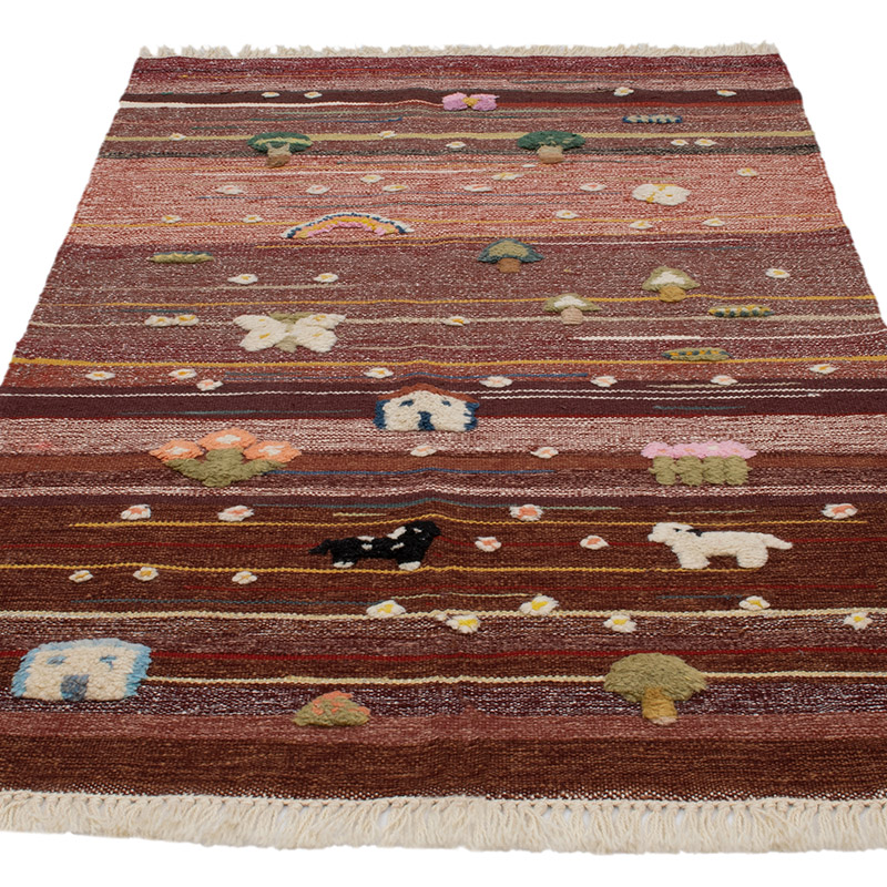 Yeni Kök Boya El Dokuma Kilim - 99 cm x 162 cm - K0091460
