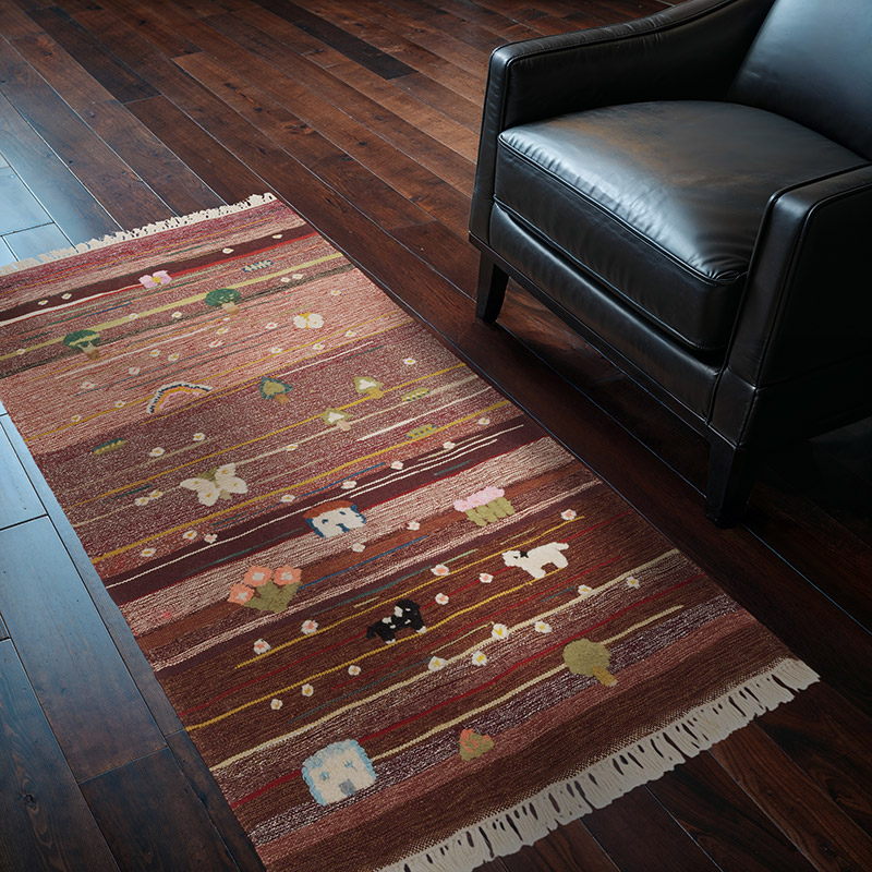 Yeni Kök Boya El Dokuma Kilim - 99 cm x 162 cm - K0091460