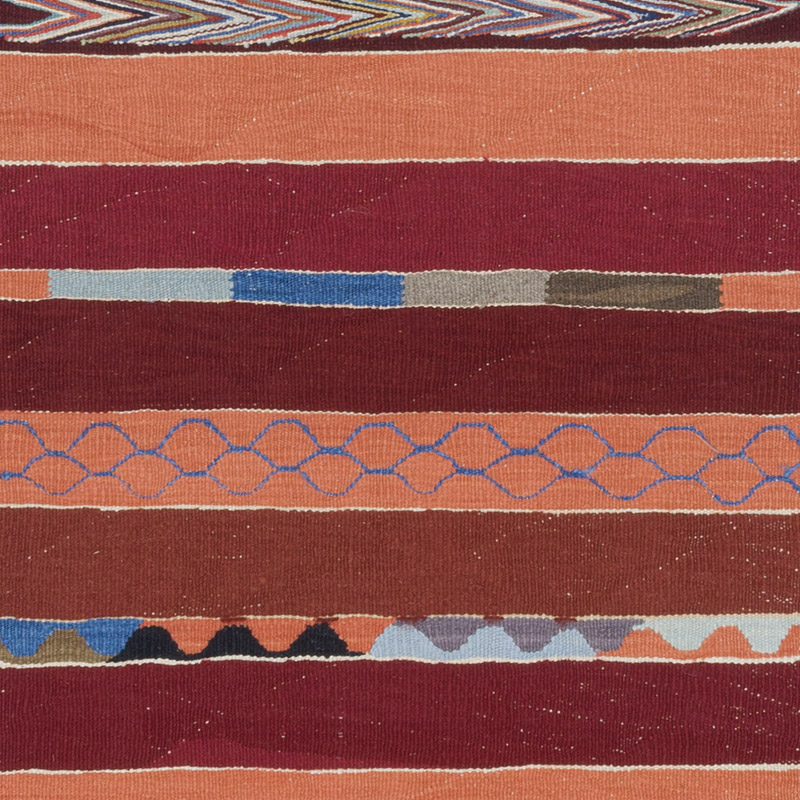 New Handwoven Turkish Kilim Rug - 3' 1" x 4' 2" (37" x 50") - K0091461