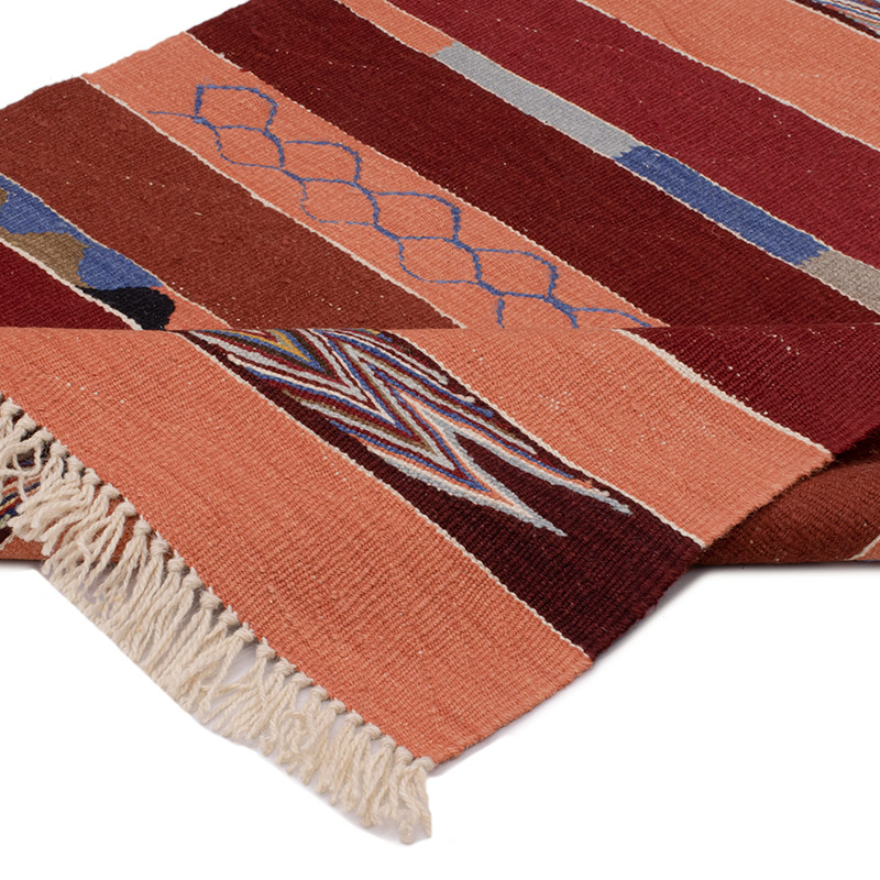 New Handwoven Turkish Kilim Rug - 3' 1" x 4' 2" (37" x 50") - K0091461