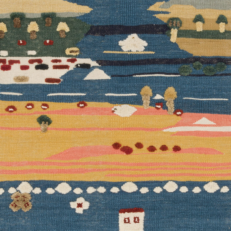 Nueva Alfombra Turca Kilim - 101 cm x 151 cm - K0091463