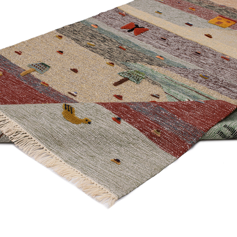 Yeni Kök Boya El Dokuma Kilim - 120 cm x 179 cm - K0091464