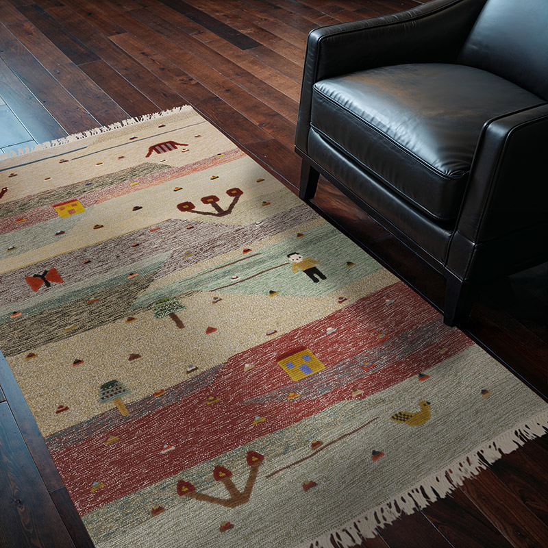 Yeni Kök Boya El Dokuma Kilim - 120 cm x 179 cm - K0091464